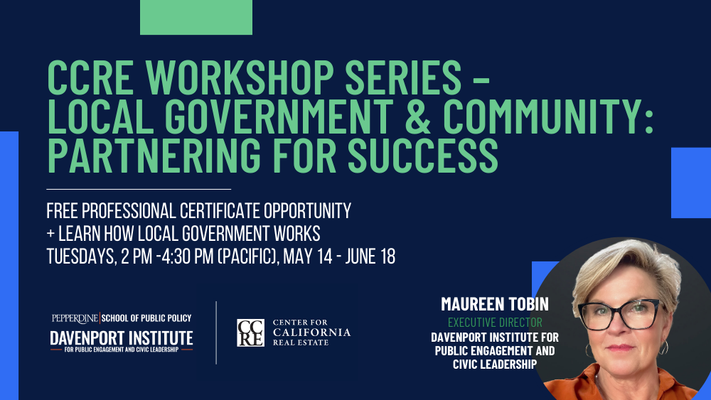 CCRE Local Government Workshop Series