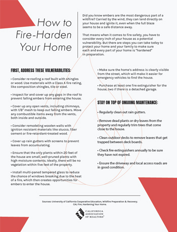 How to fire-harden your home