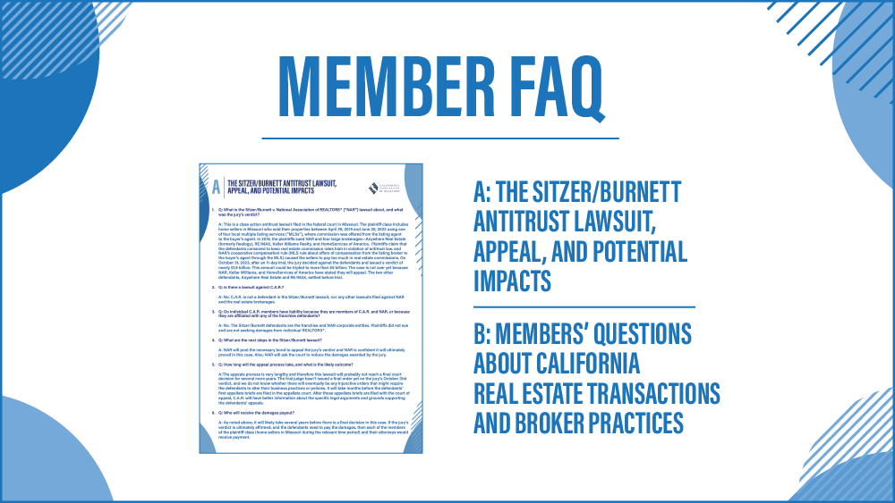 Member FAQ